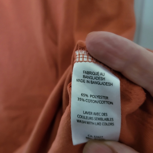 Ladies 2XL plaid long sleeve top with scoop neck layering tank - Picture 9 of 9